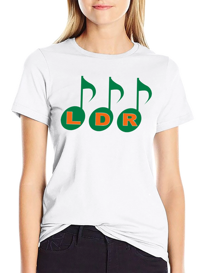 Musical LDR Graphic Tee - Black Cotton T-Shirt