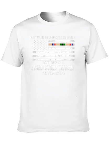 Desert Storm Veteran T-Shirt - Military Pride Tee