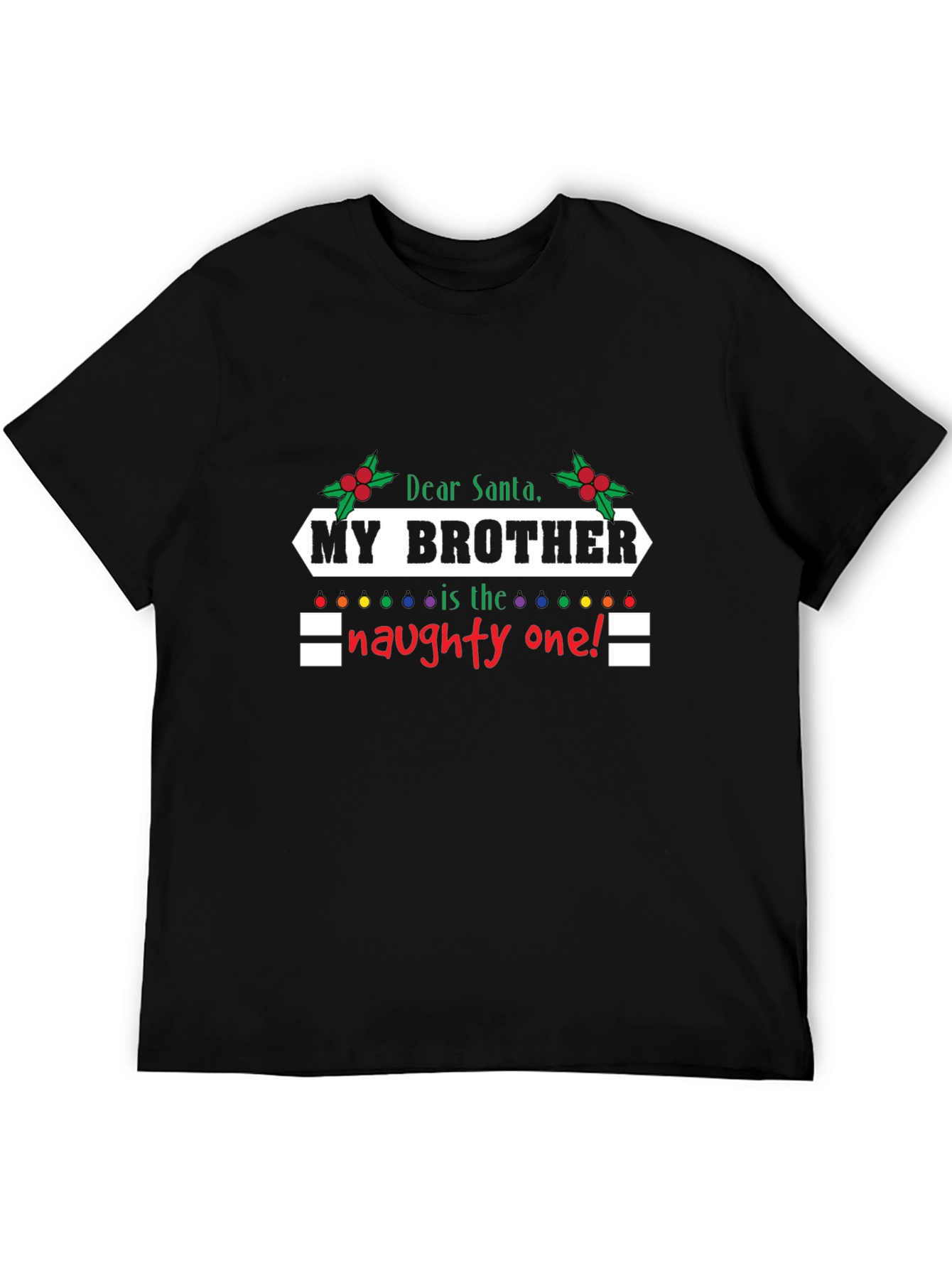 Naughty Brother Christmas T-Shirt