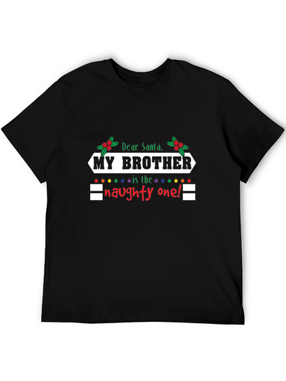 Naughty Brother Christmas T-Shirt