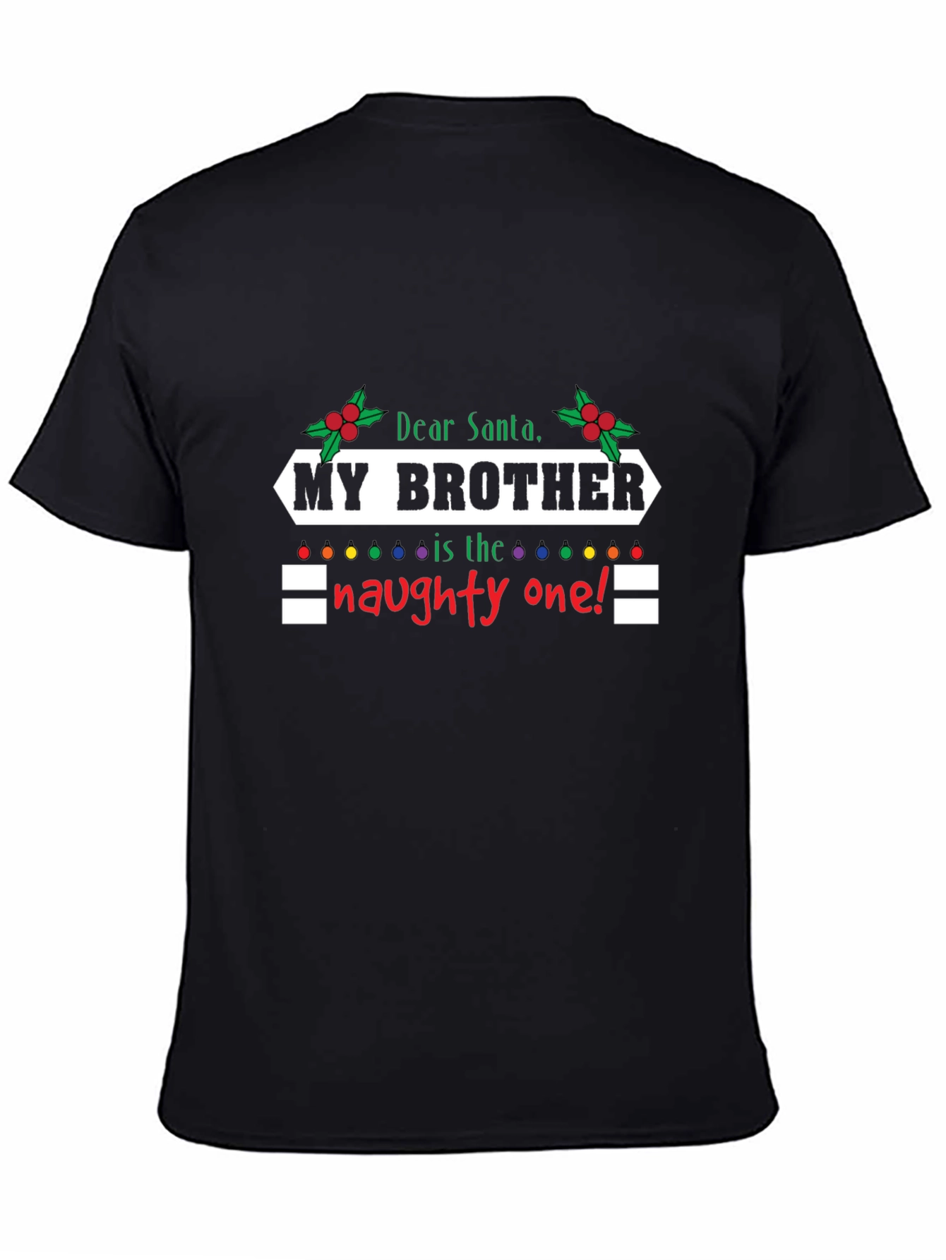 Naughty Brother Christmas T-Shirt