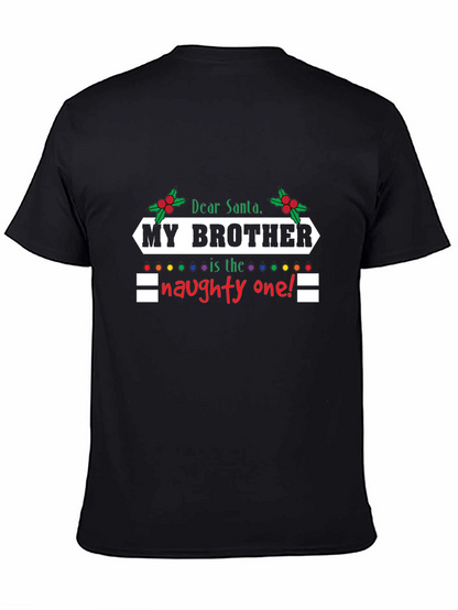 Naughty Brother Christmas T-Shirt