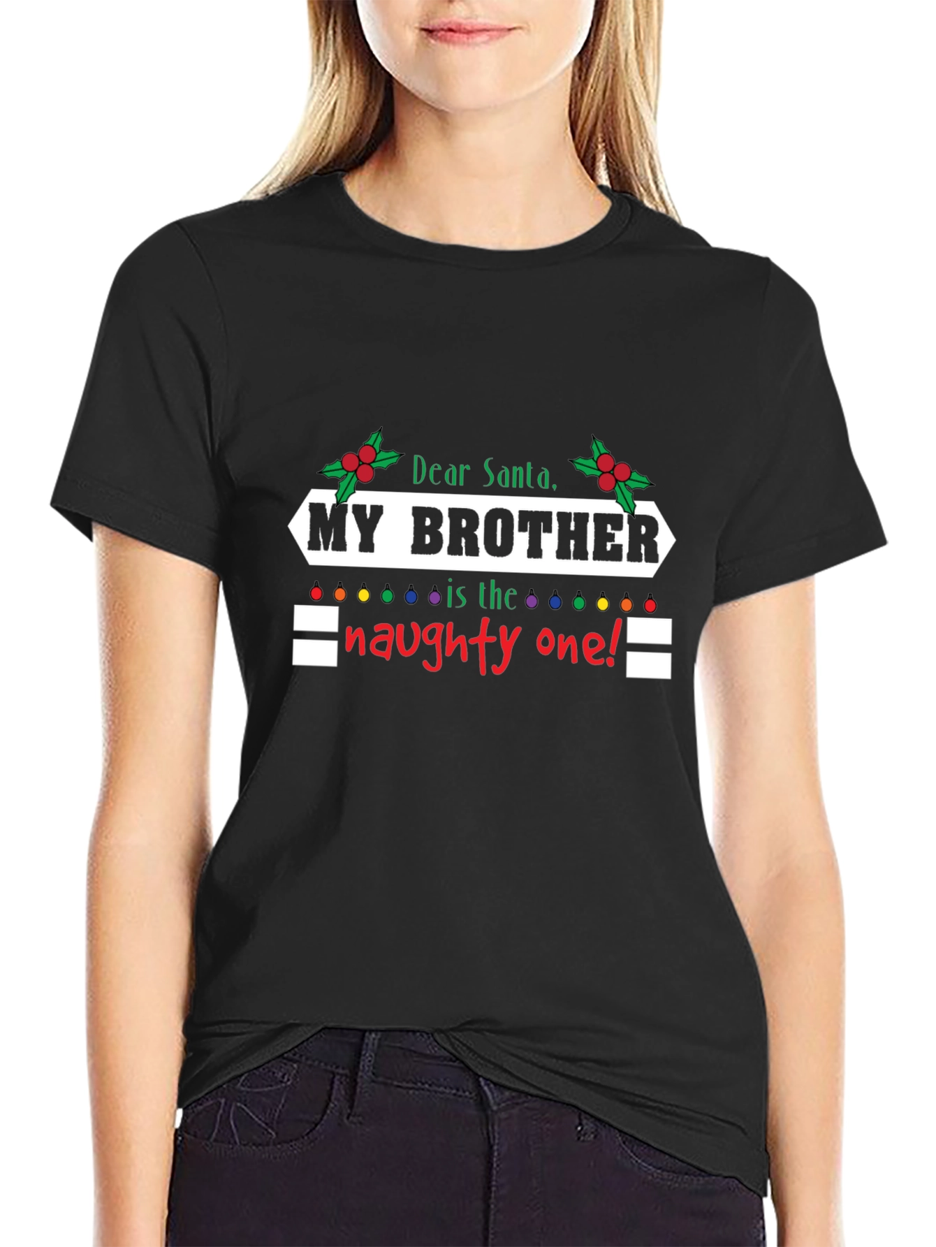 Naughty Brother Christmas T-Shirt