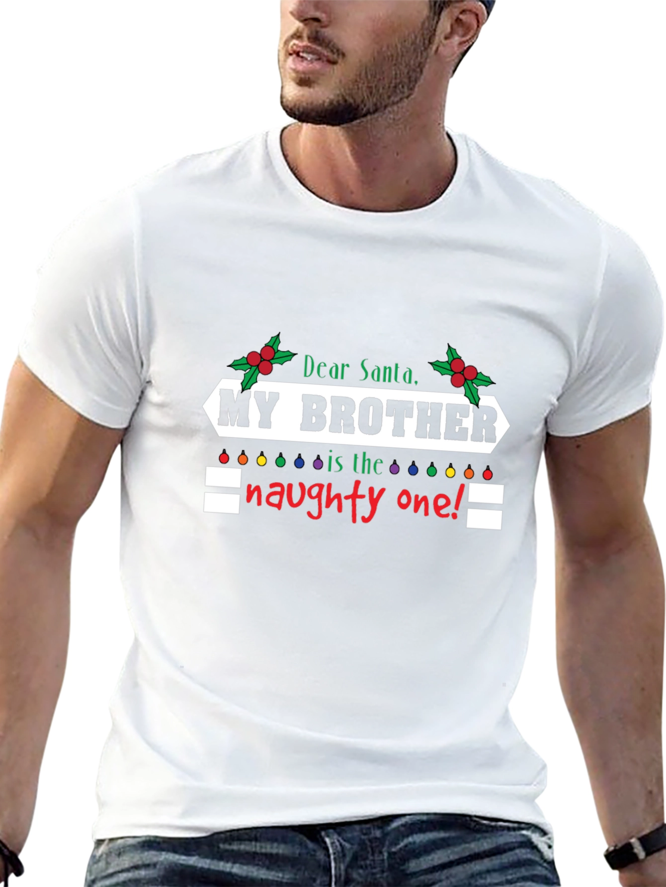Naughty Brother Christmas T-Shirt