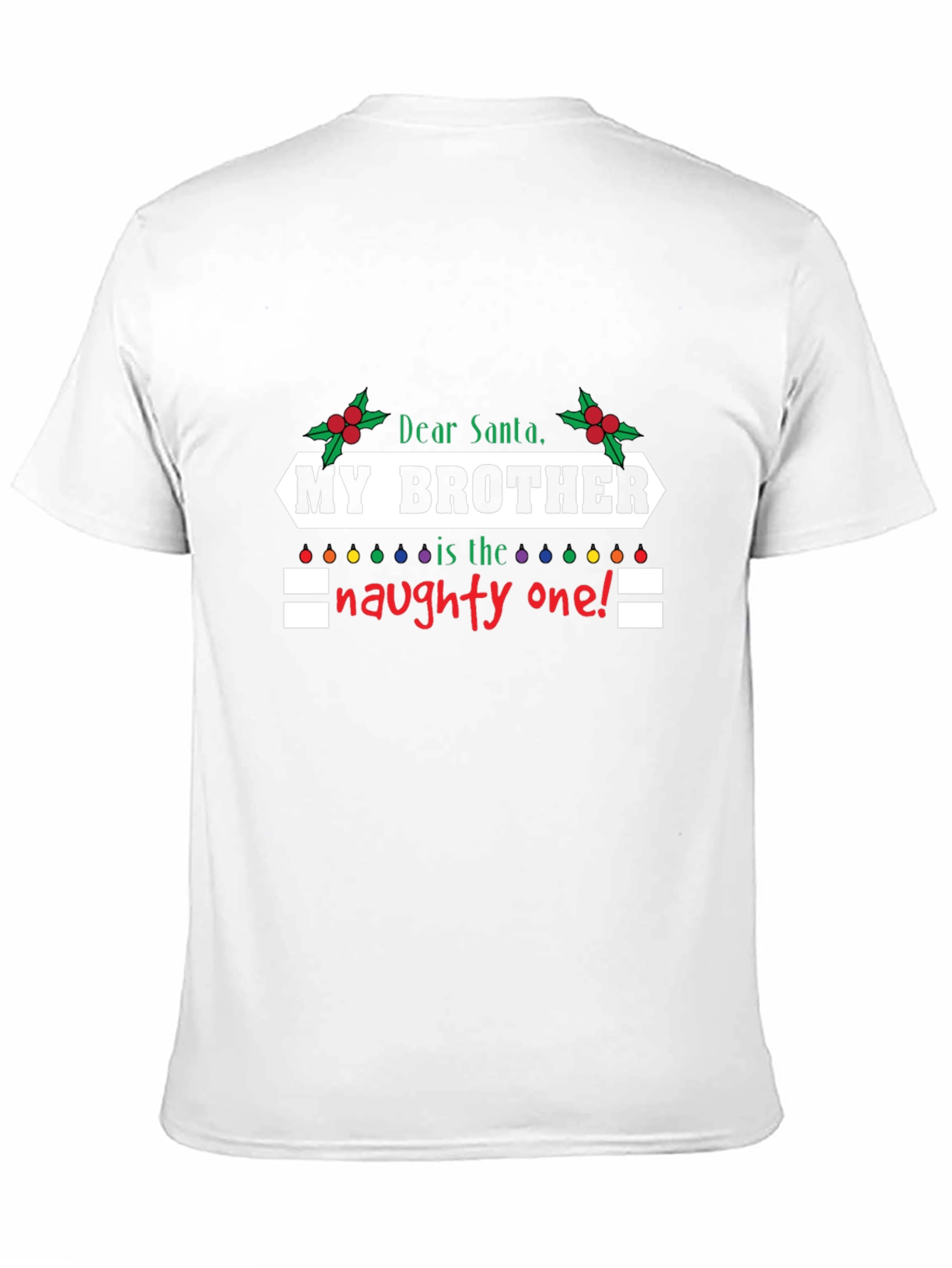 Naughty Brother Christmas T-Shirt