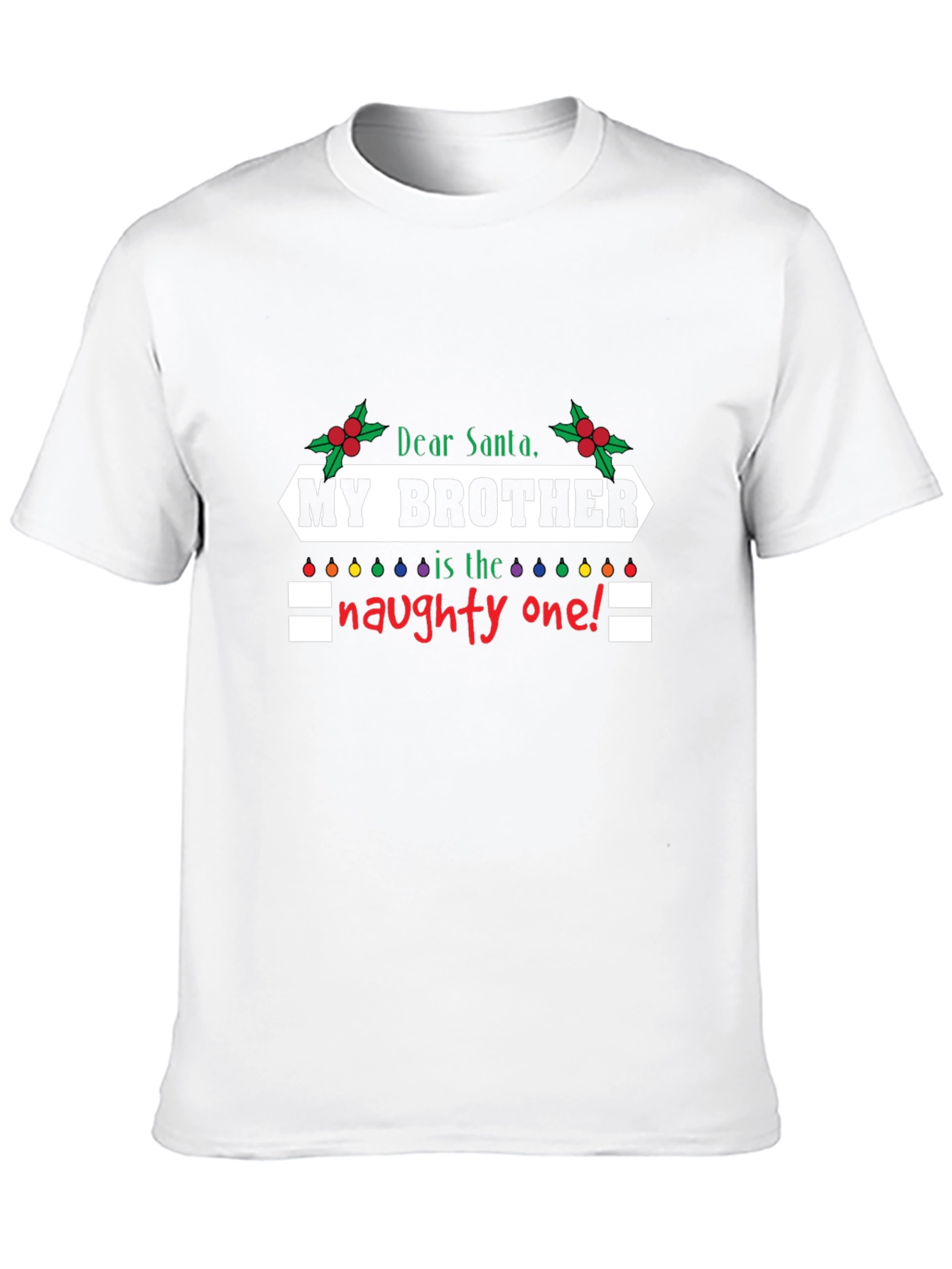 Naughty Brother Christmas T-Shirt