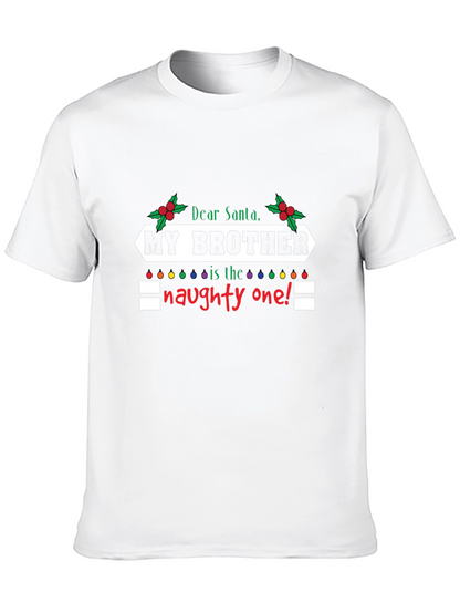Naughty Brother Christmas T-Shirt