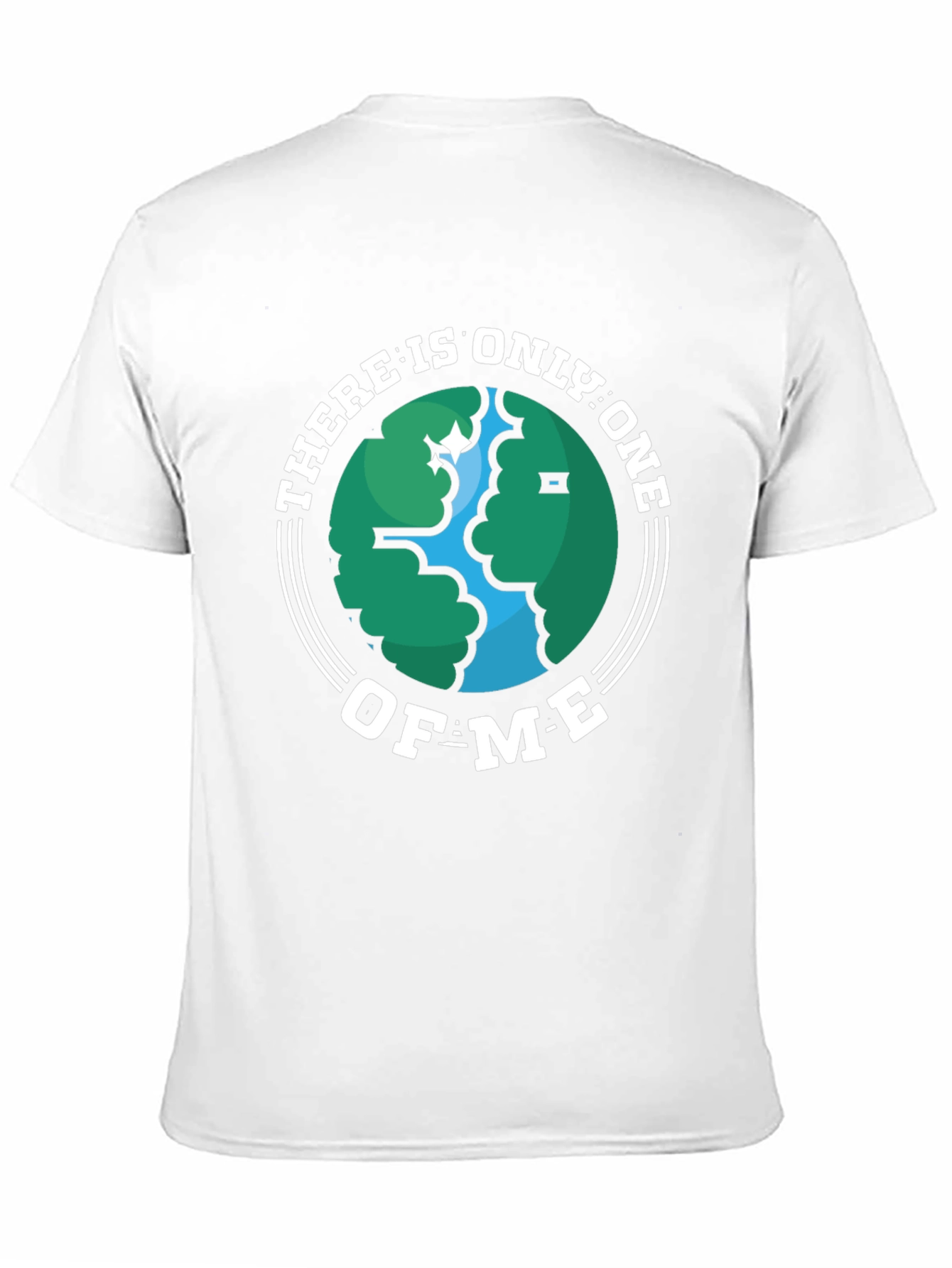 Unique Earth Graphic T-Shirt - One Of Me!