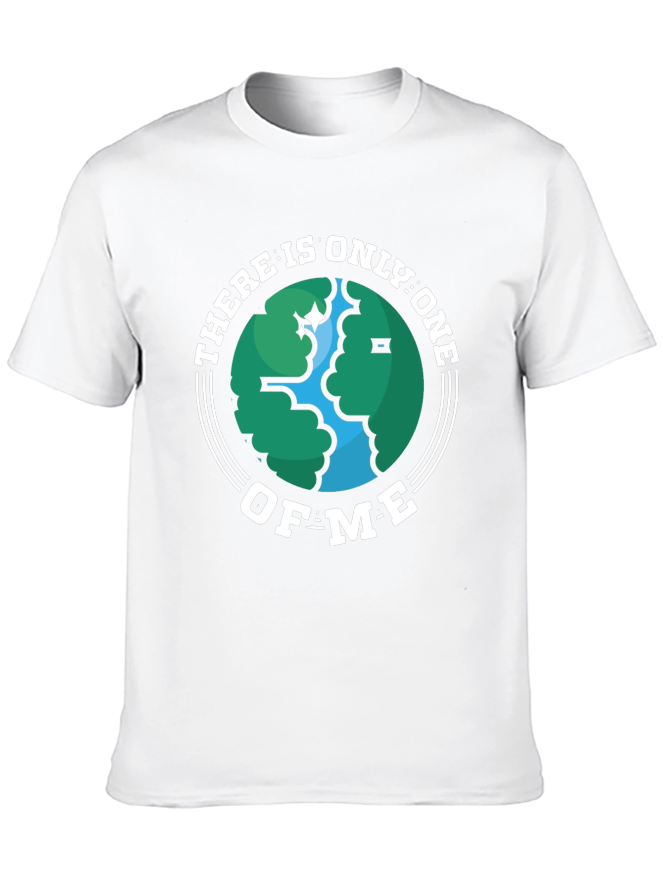 Unique Earth Graphic T-Shirt - One Of Me!
