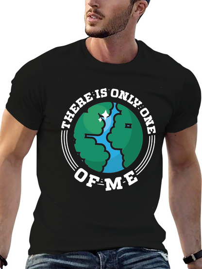 Unique Earth Graphic T-Shirt - One Of Me!