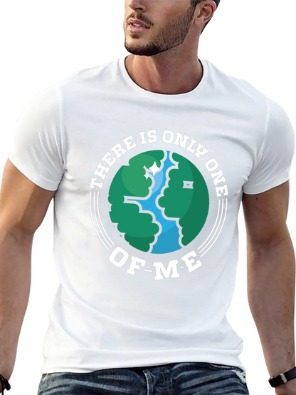 Unique Earth Graphic T-Shirt - One Of Me!