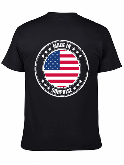 Made in Surprise American Flag T-Shirt