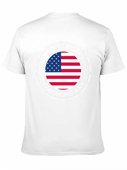 Made in Surprise American Flag T-Shirt
