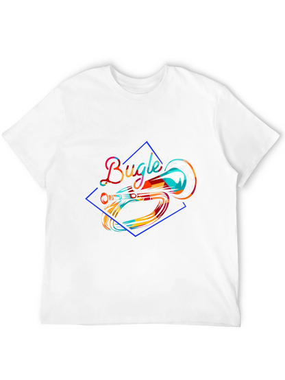 Bugle Graphic T-Shirt - Unique Music Design