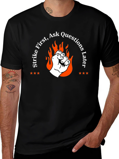 Strike First Graphic T-Shirt