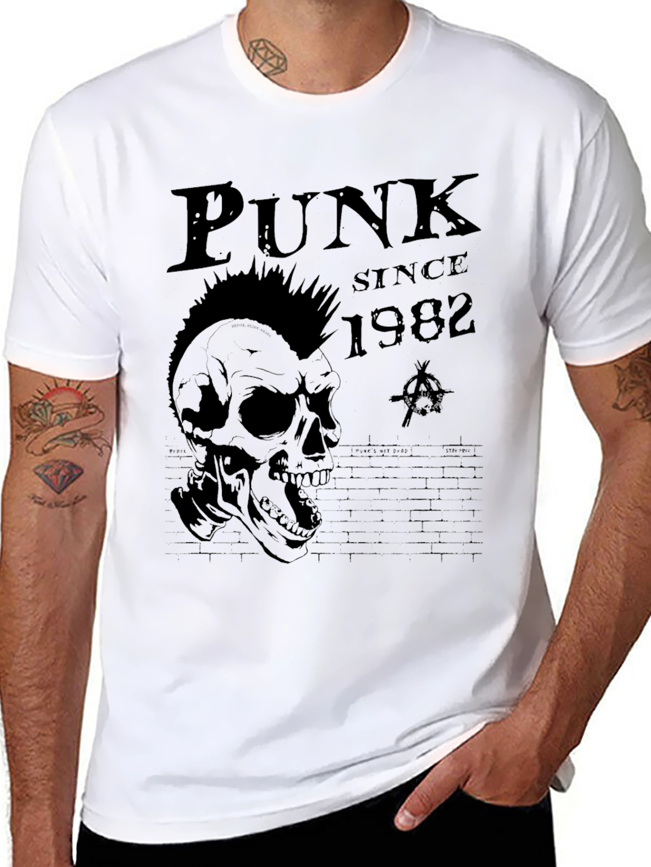 Punk Since 1982 Skull T-Shirt