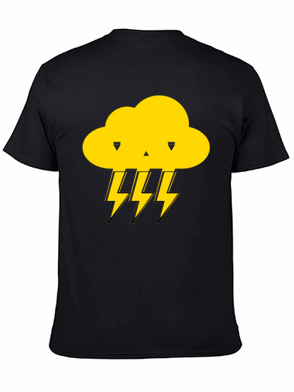Storm Cloud T-Shirt - Black Graphic Tee