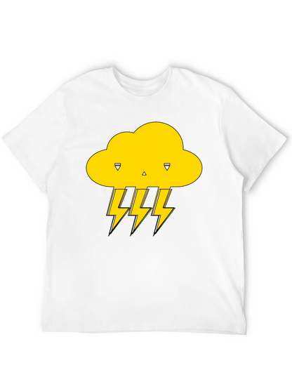Storm Cloud T-Shirt - Black Graphic Tee