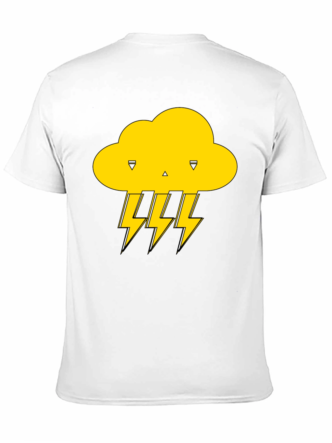 Storm Cloud T-Shirt - Black Graphic Tee