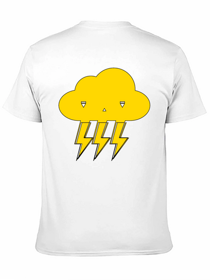 Storm Cloud T-Shirt - Black Graphic Tee