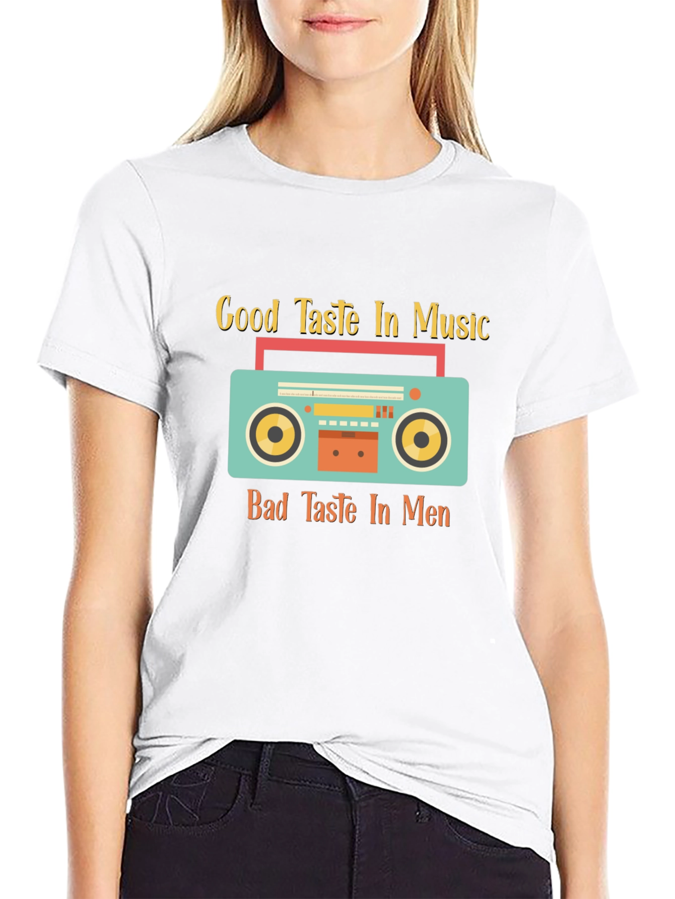 Good Taste Music Bad Taste Men Graphic Tee