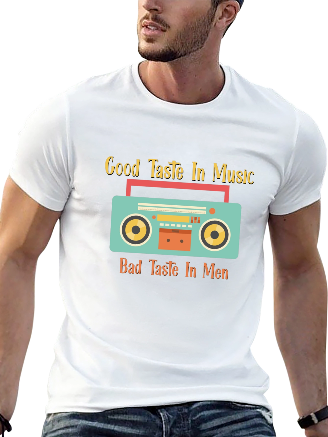 Good Taste Music Bad Taste Men Graphic Tee