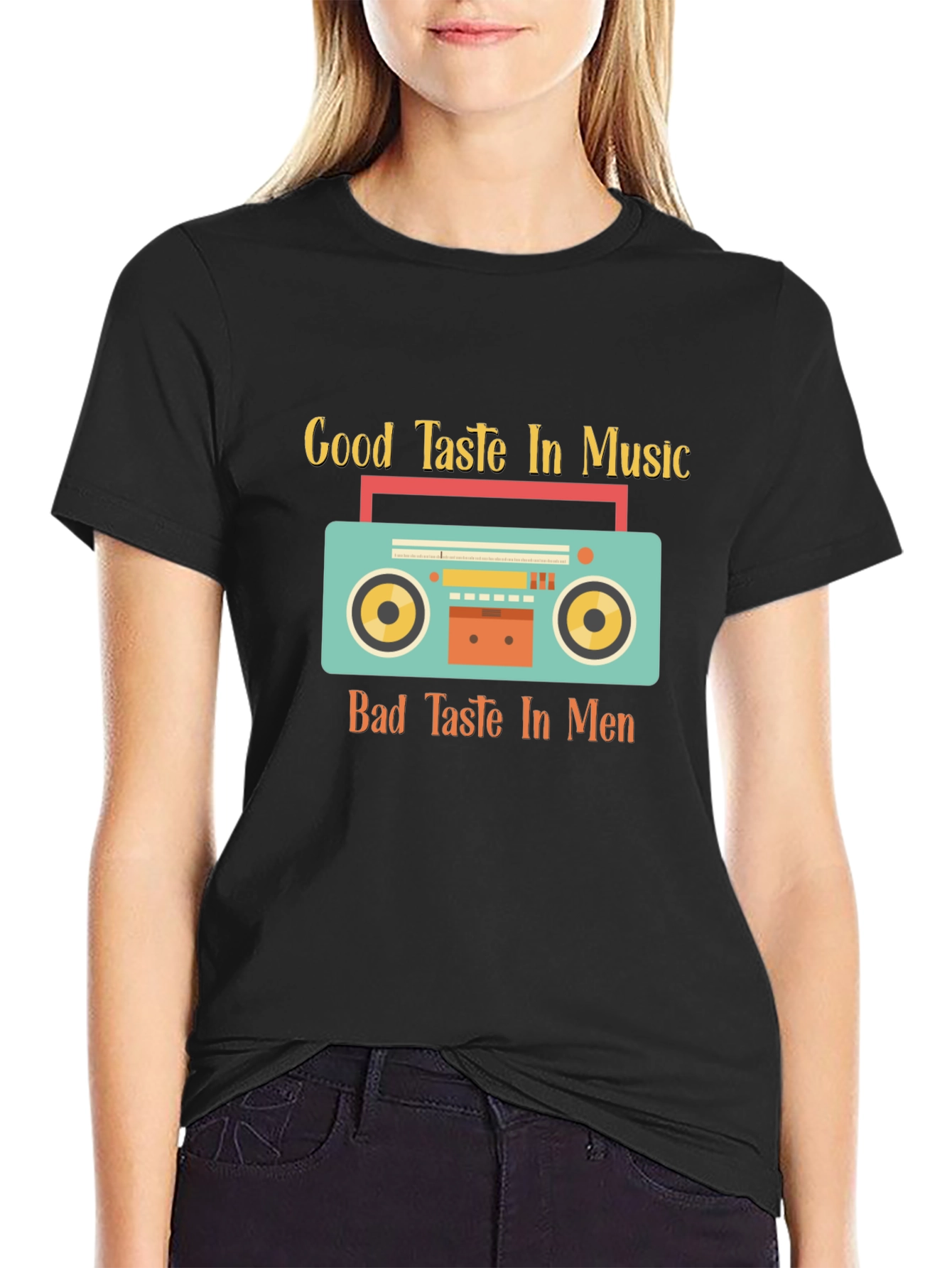 Good Taste Music Bad Taste Men Graphic Tee