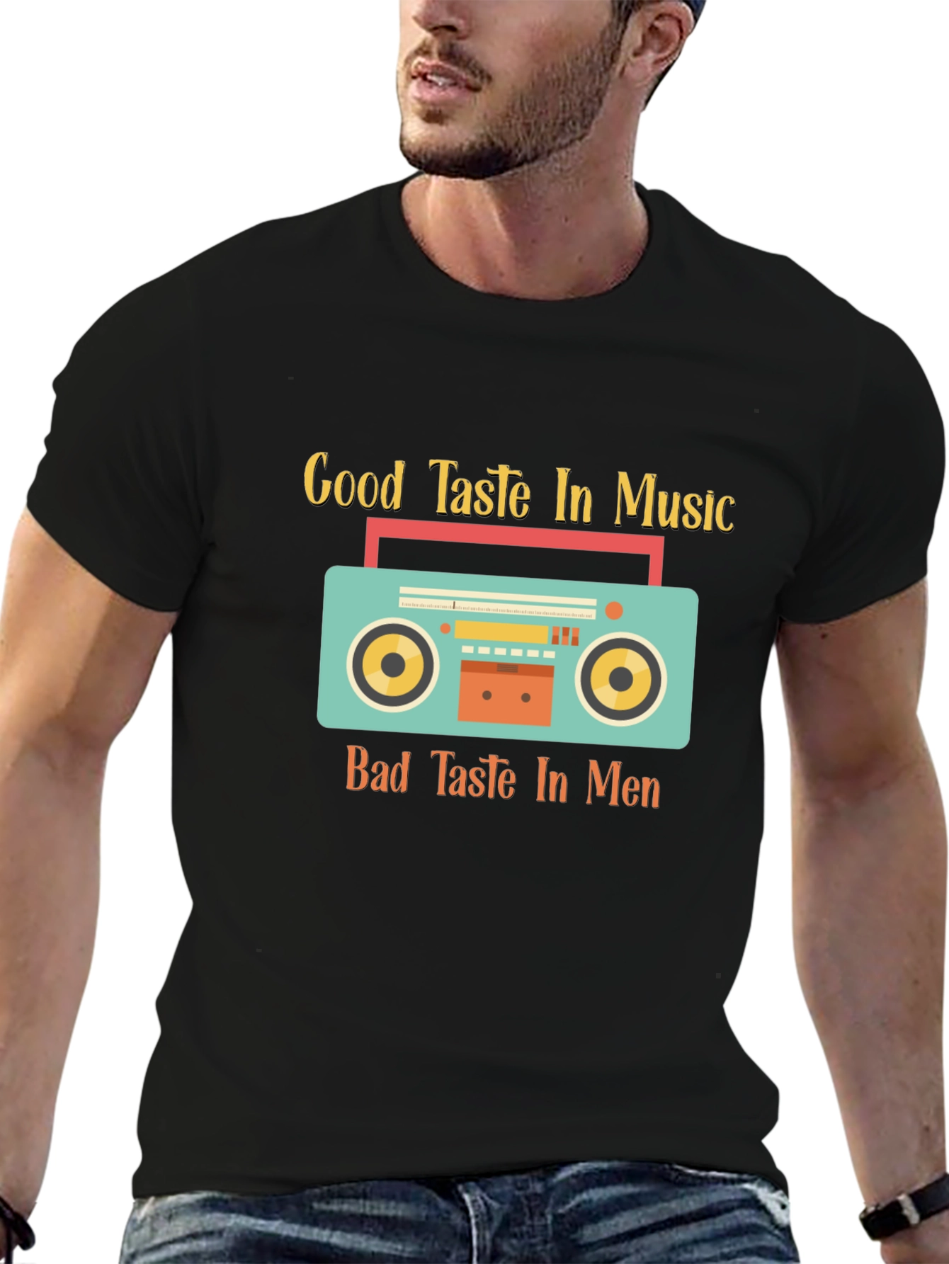 Good Taste Music Bad Taste Men Graphic Tee