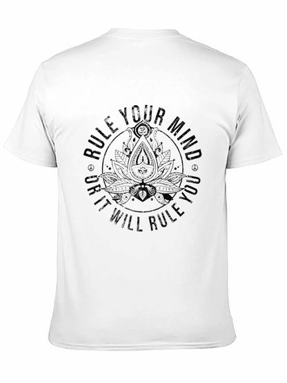 Rule Your Mind Graphic Tee - Black