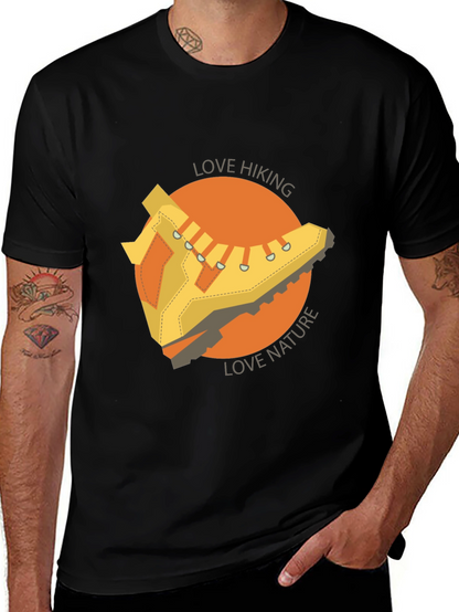 Love Hiking Nature T-Shirt Outdoor Adventure Tee
