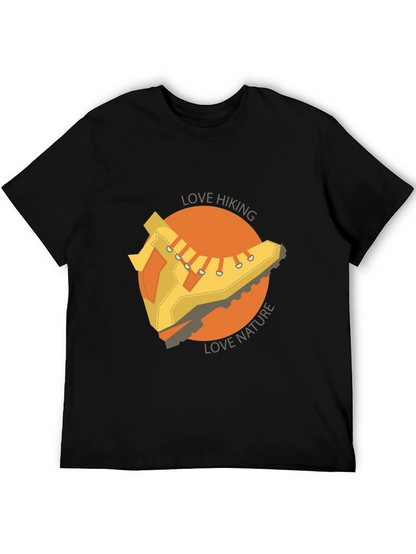 Love Hiking Nature T-Shirt Outdoor Adventure Tee