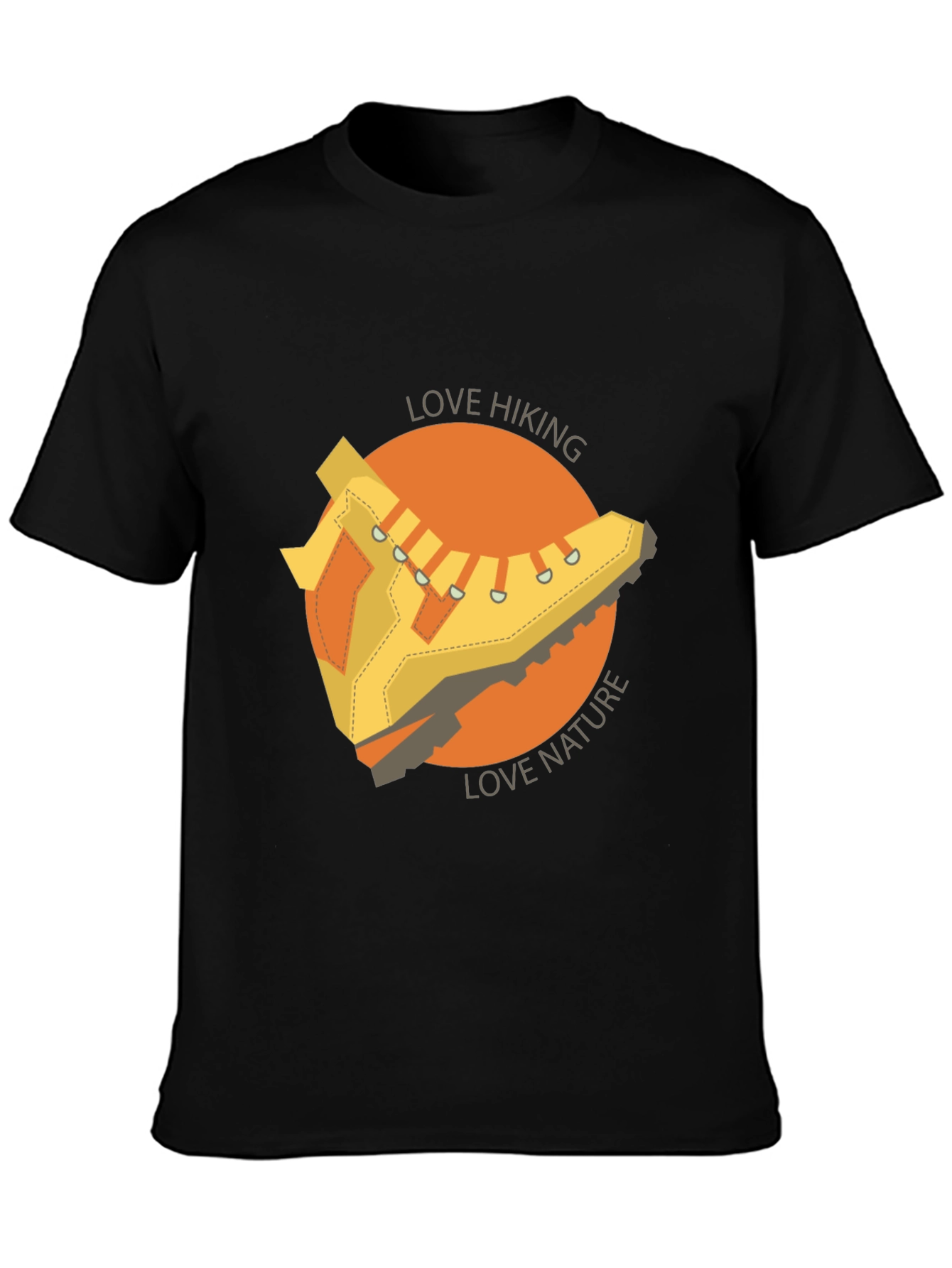 Love Hiking Nature T-Shirt Outdoor Adventure Tee