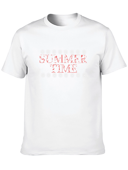 Summer Time Graphic Tee - Candy Cane Style