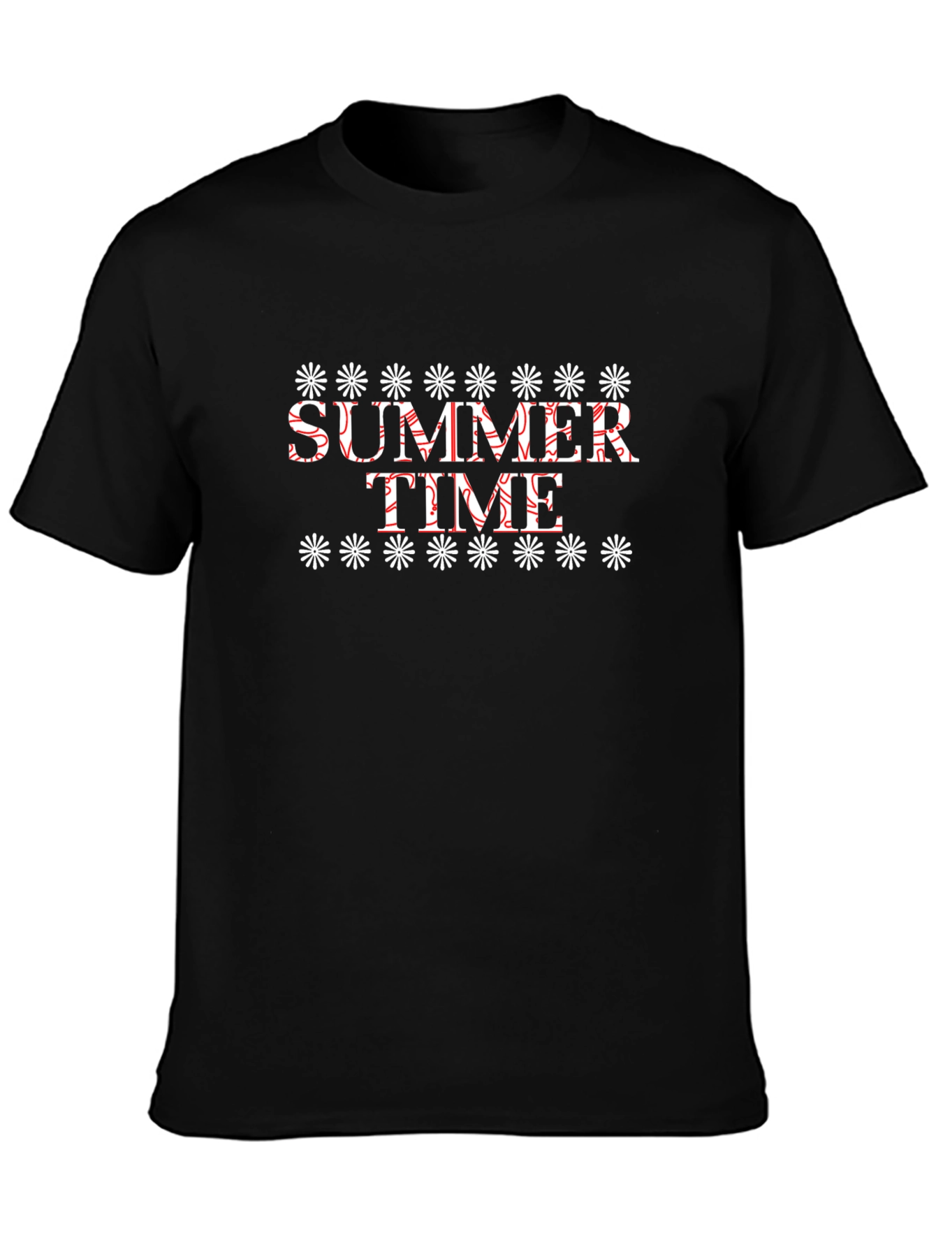 Summer Time Graphic Tee - Candy Cane Style