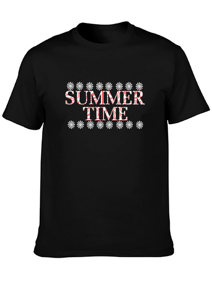 Summer Time Graphic Tee - Candy Cane Style