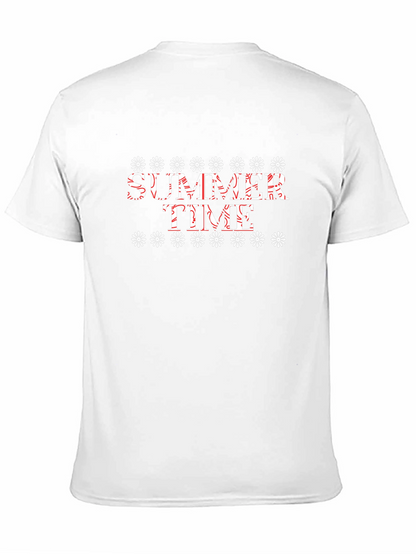 Summer Time Graphic Tee - Candy Cane Style