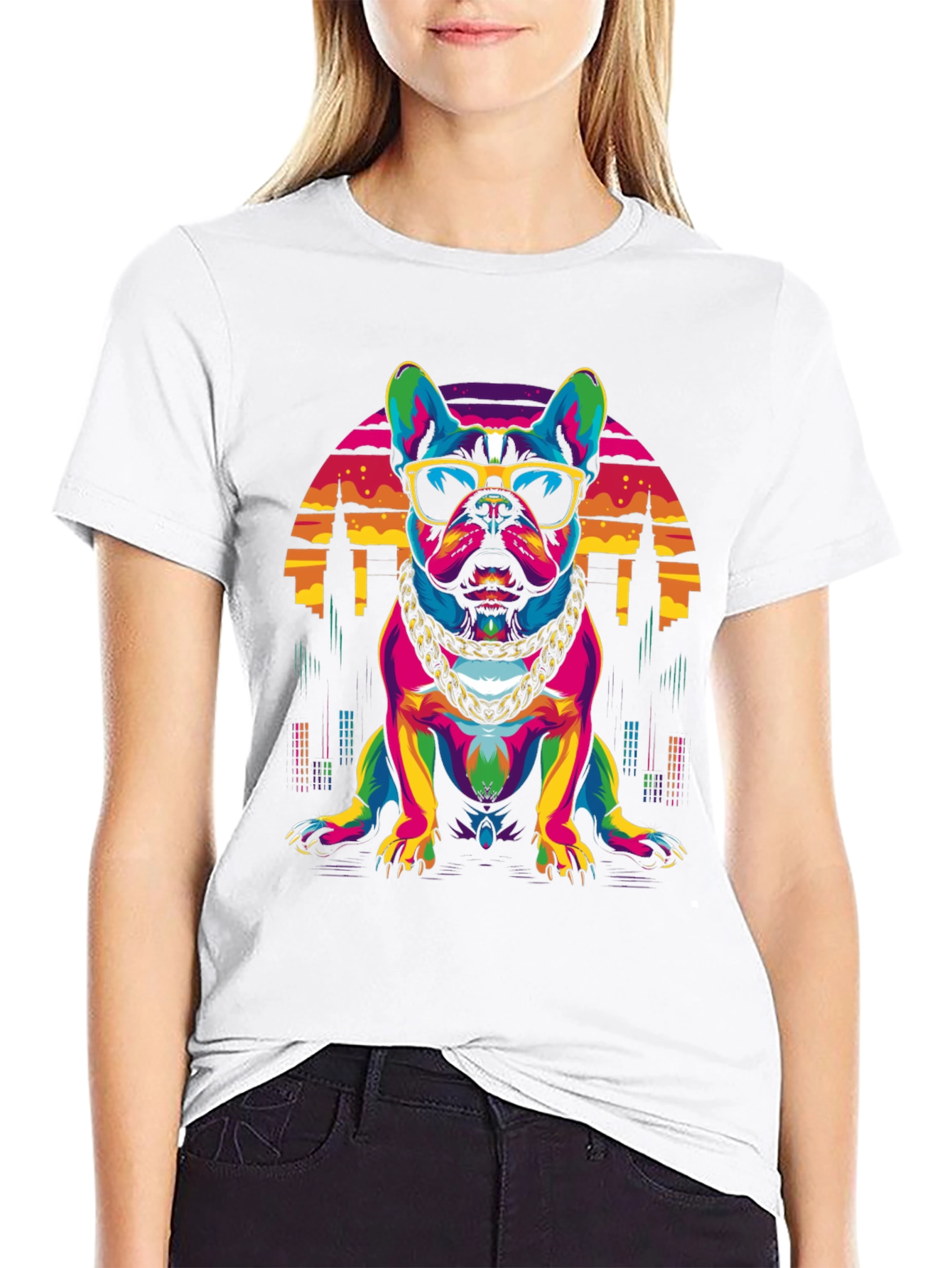 Dog with Sunglasses T-Shirt