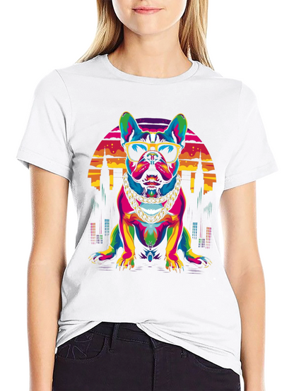 Dog with Sunglasses T-Shirt