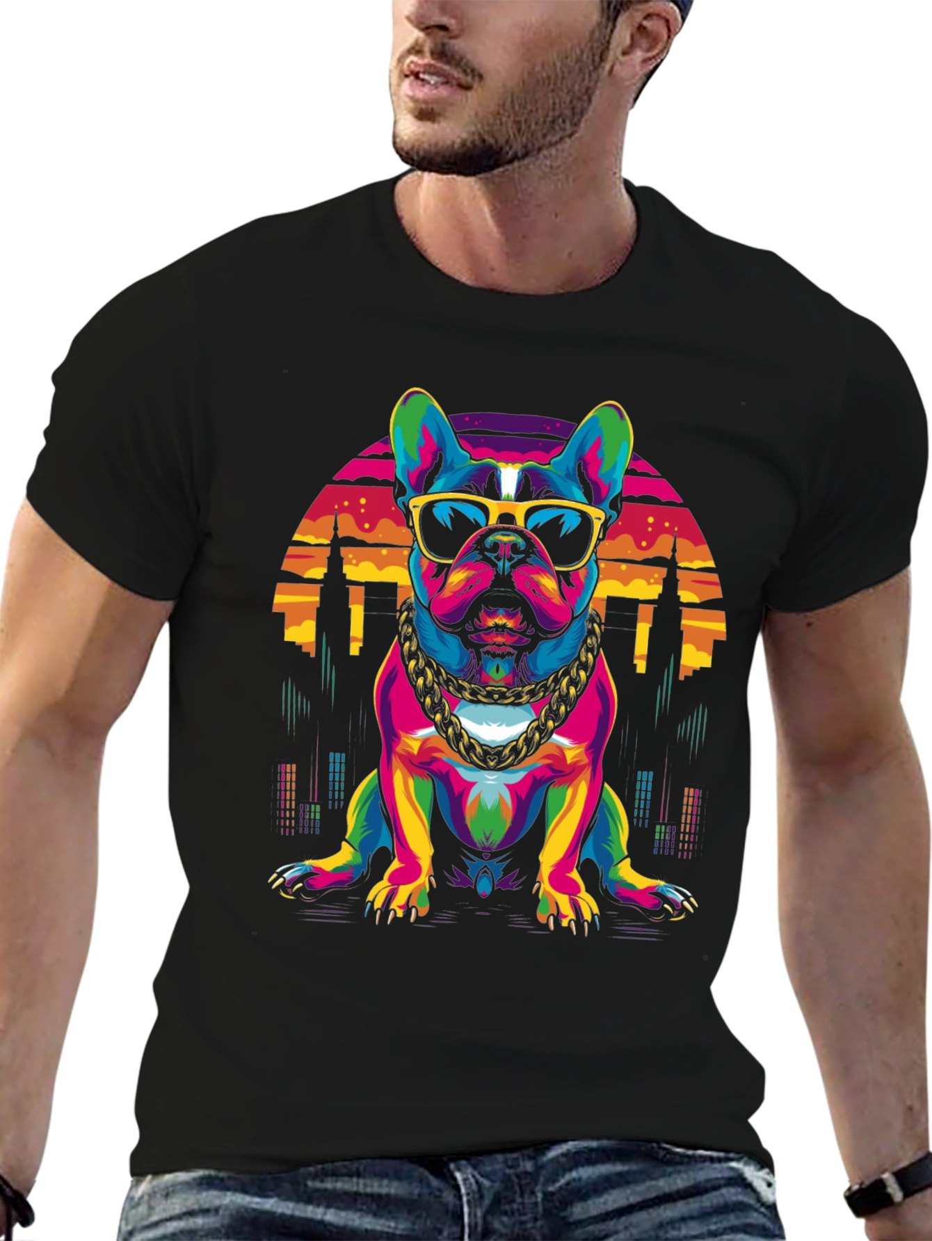 Dog with Sunglasses T-Shirt