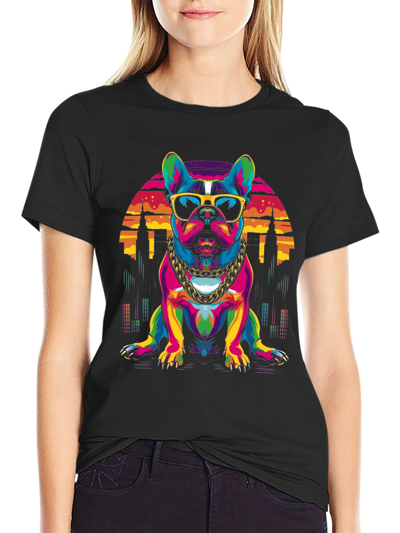 Dog with Sunglasses T-Shirt