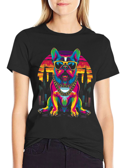Dog with Sunglasses T-Shirt