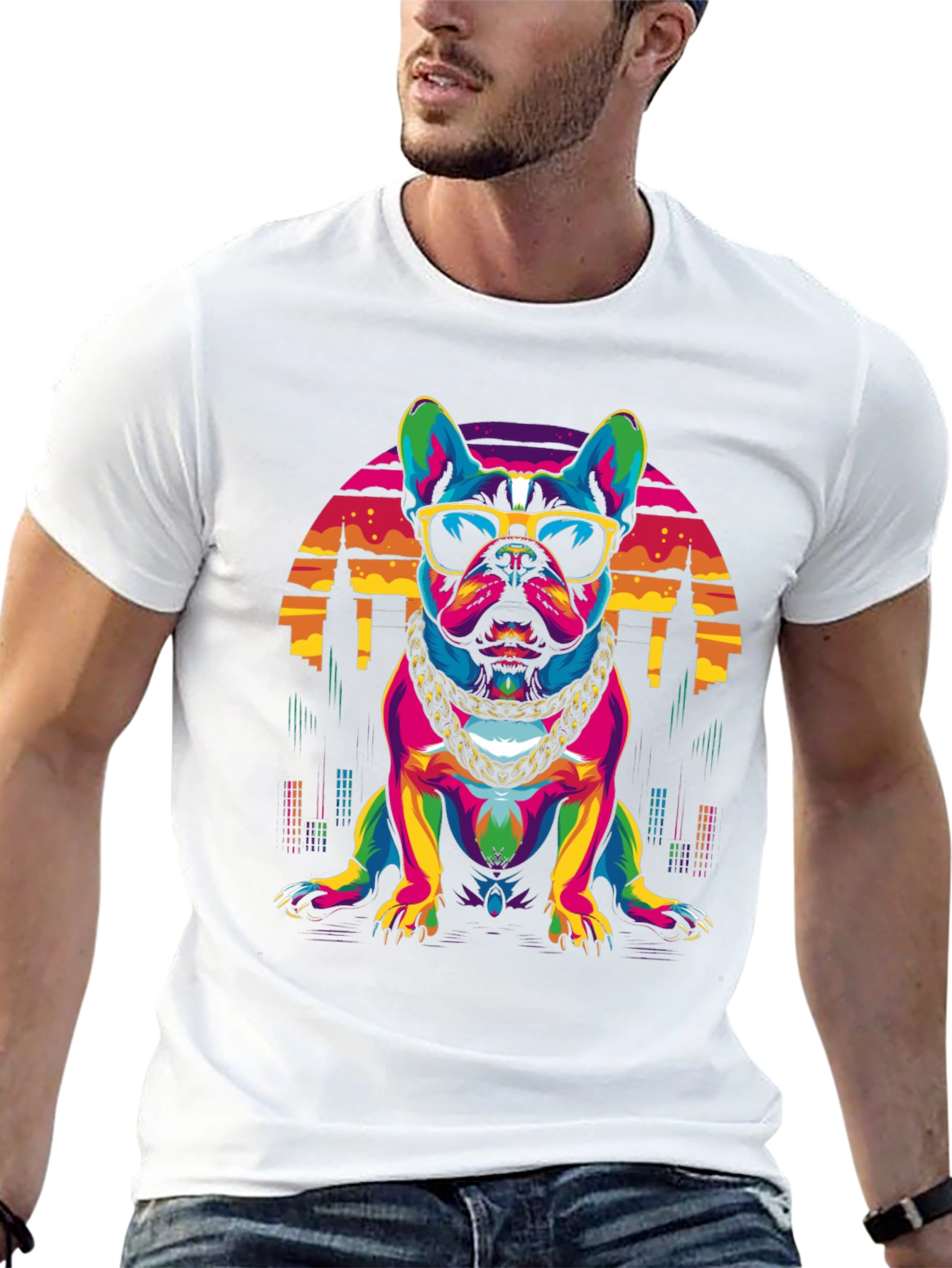 Dog with Sunglasses T-Shirt