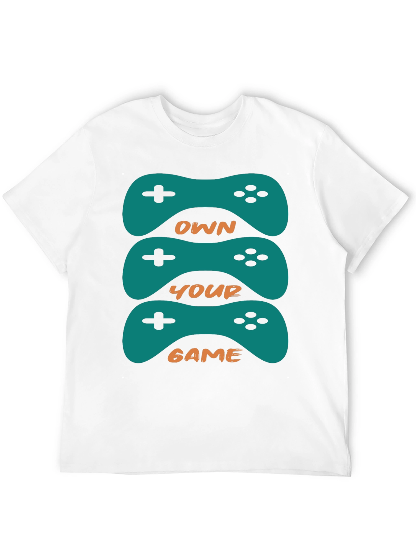Own Your Game Graphic Tee - Gamer Style Shirt