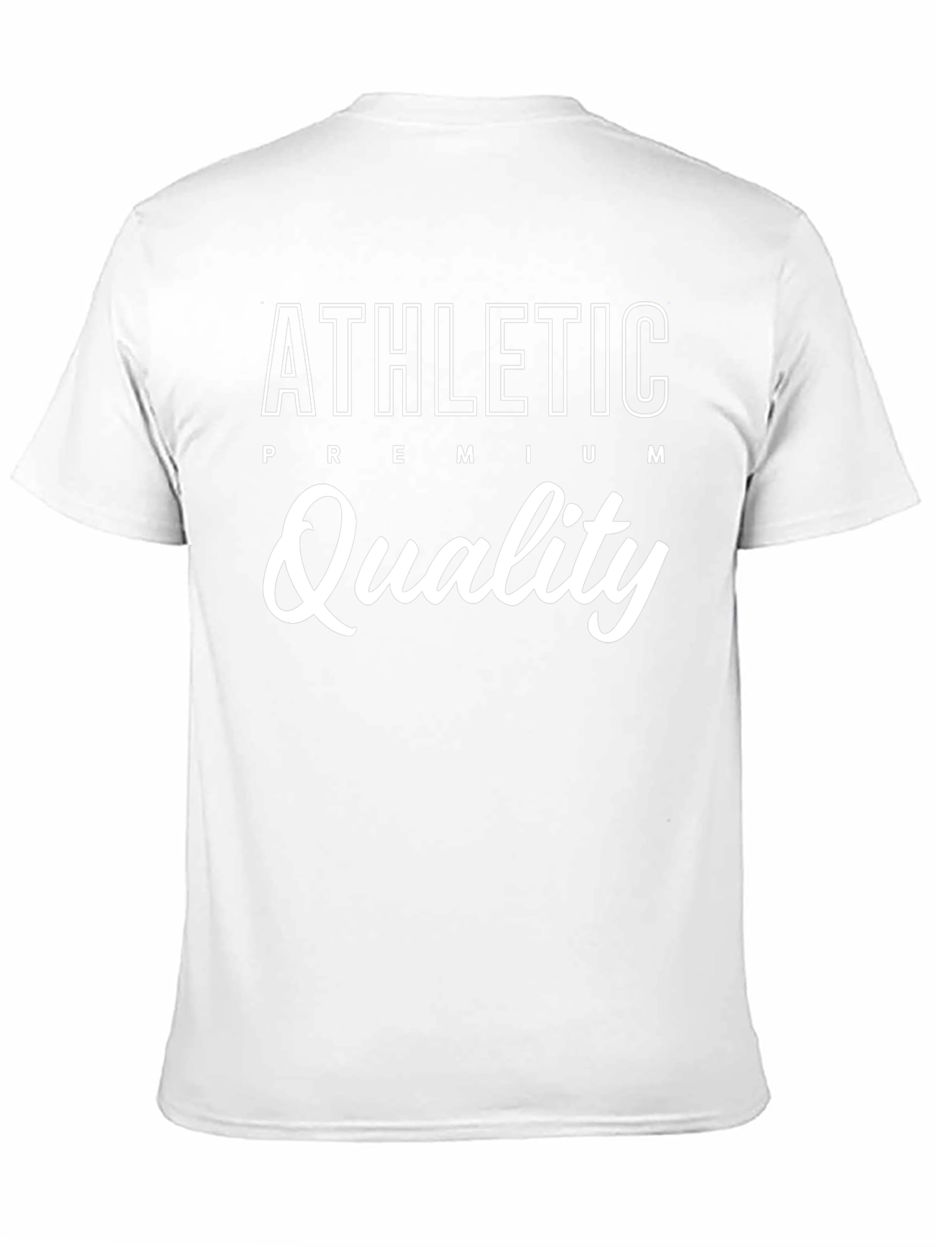 Athletic Premium Quality Black T-Shirt