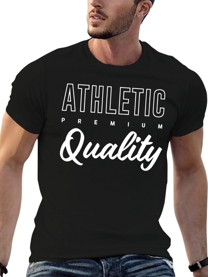 Athletic Premium Quality Black T-Shirt