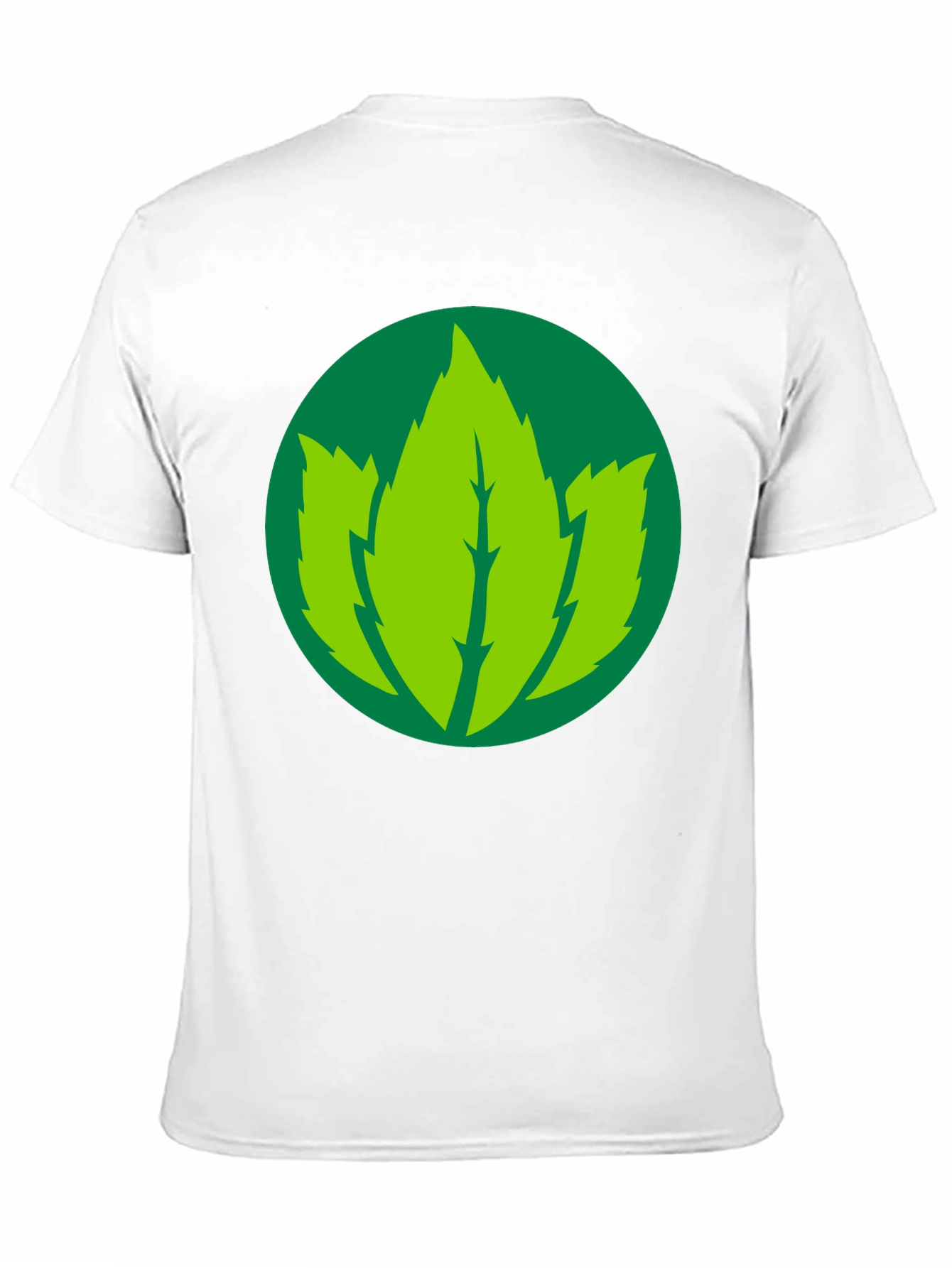 Leaf Logo Black T-Shirt