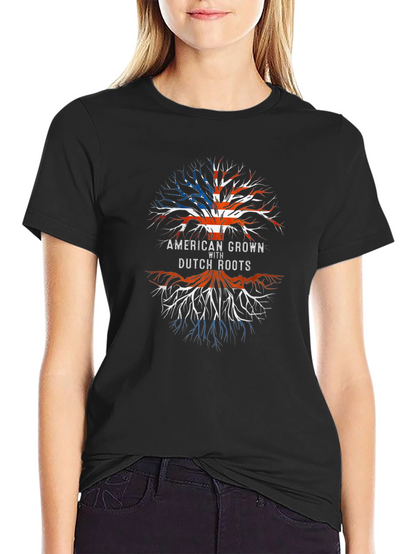 American Grown With Dutch Roots T-Shirt
