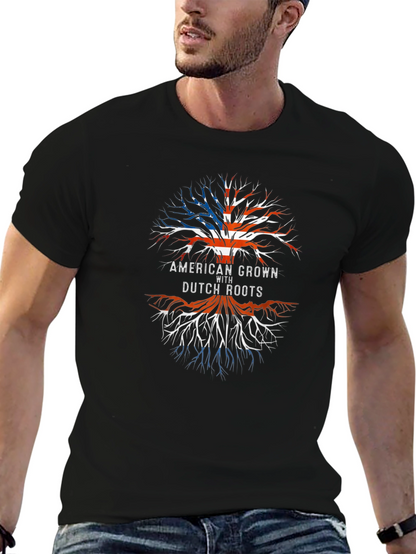 American Grown With Dutch Roots T-Shirt