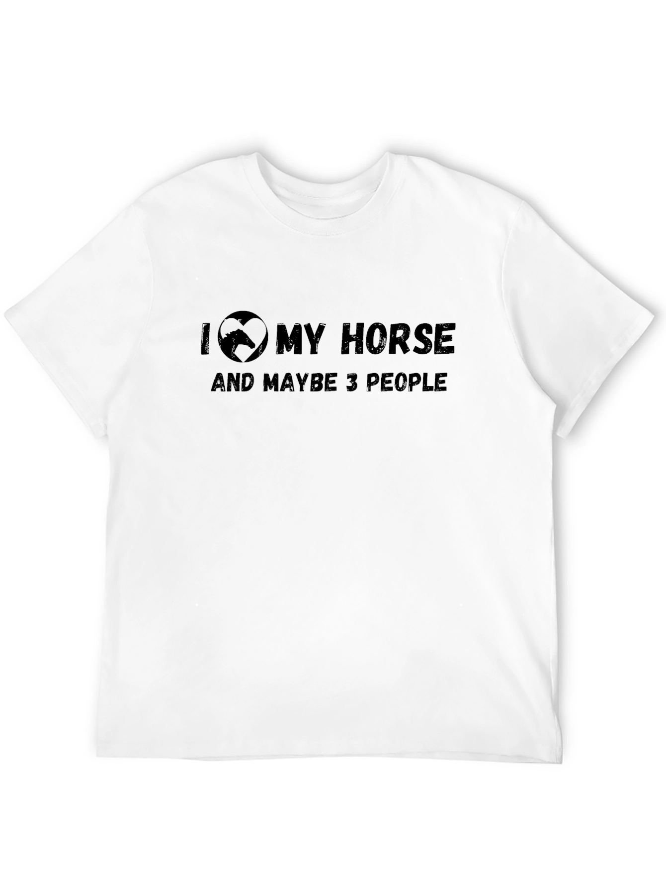 I Love My Horse Graphic T-Shirt