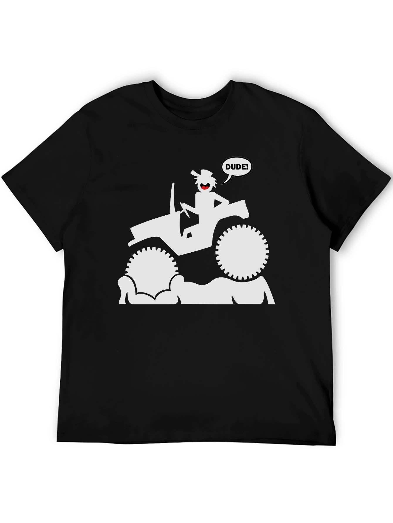 Dude Jeep T-Shirt - Off Road Adventure